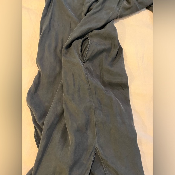 Muji 3/4 sleeve tencel midi relaxed dress - Picture 7 of 7